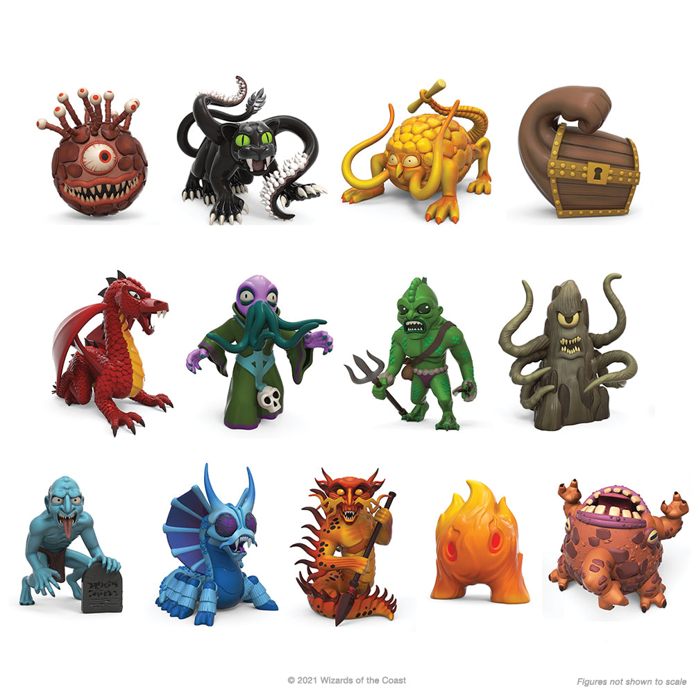 Dungeons & Dragons® Monsters 3" Vinyl Mini Series 1 by Kidrobot (PRE-ORDER) - Kidrobot - Shop Designer Art Toys at Kidrobot.com