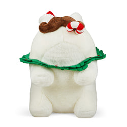 Holiday Wreath Labbit 14" Plush by Frank Kozik (PRE-ORDER) - Kidrobot - Shop Designer Art Toys at Kidrobot.com