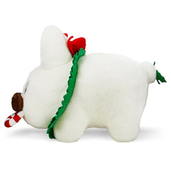 Holiday Wreath Labbit 14" Plush by Frank Kozik (PRE-ORDER) - Kidrobot - Shop Designer Art Toys at Kidrobot.com