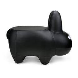 Kidrobot Art Giant Leather Smorkin' Labbit Stool by Frank Kozik - Black Edition - Kidrobot - Shop Designer Art Toys at Kidrobot.com