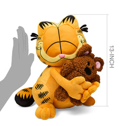 Garfield and Pooky 13" Medium Plush by Kidrobot (PRE-ORDER) - Kidrobot - Shop Designer Art Toys at Kidrobot.com