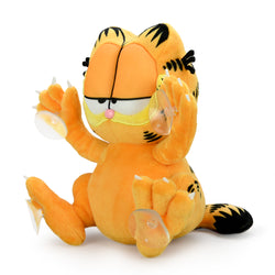 Garfield 8" Plush Suction Cup Window Clinger by Kidrobot - Relaxed Edition (PRE-ORDER) - Kidrobot