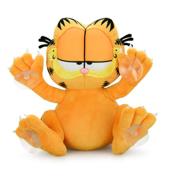 Garfield 8" Plush Suction Cup Window Clinger by Kidrobot - Relaxed Edition (PRE-ORDER) - Kidrobot