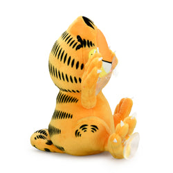 Garfield 8" Plush Suction Cup Window Clinger by Kidrobot - Relaxed Edition (PRE-ORDER) - Kidrobot