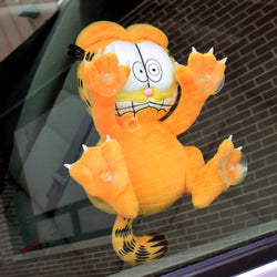 Garfield 8" Plush Suction Cup Window Clinger by Kidrobot - Scared Edition (PRE-ORDER) - Kidrobot