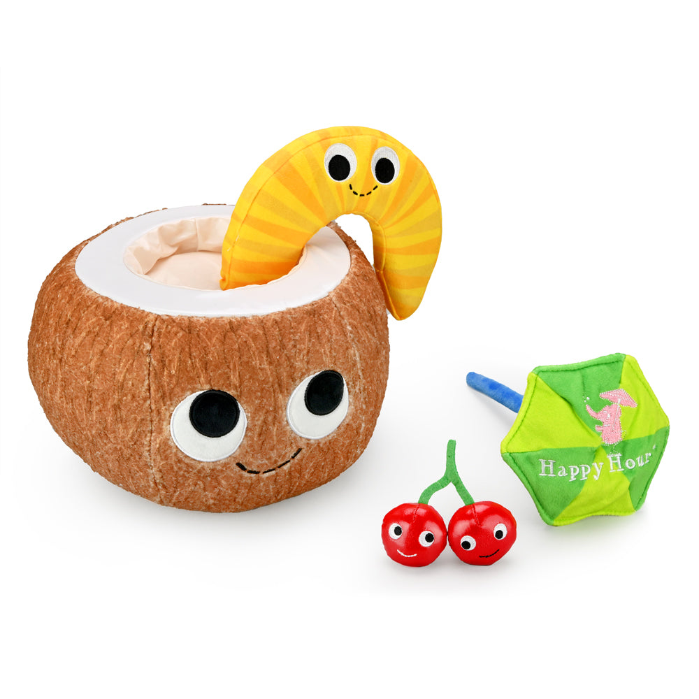 Happy Hour Camile Piña Colada Interactive Plush by Kidrobot (PRE-ORDER) - Kidrobot