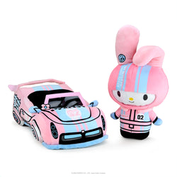 Hello Kitty® and Friends Tokyo Speed Racer My Melody® 13" Interactive Plush (PRE-ORDER) - Kidrobot