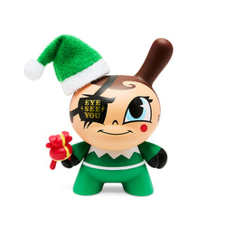 2022 Holiday Dunny: Go Elf Yourself 3" Holiday Dunny - Nice Edition (Green) (PRE-ORDER) - Kidrobot - Shop Designer Art Toys at Kidrobot.com