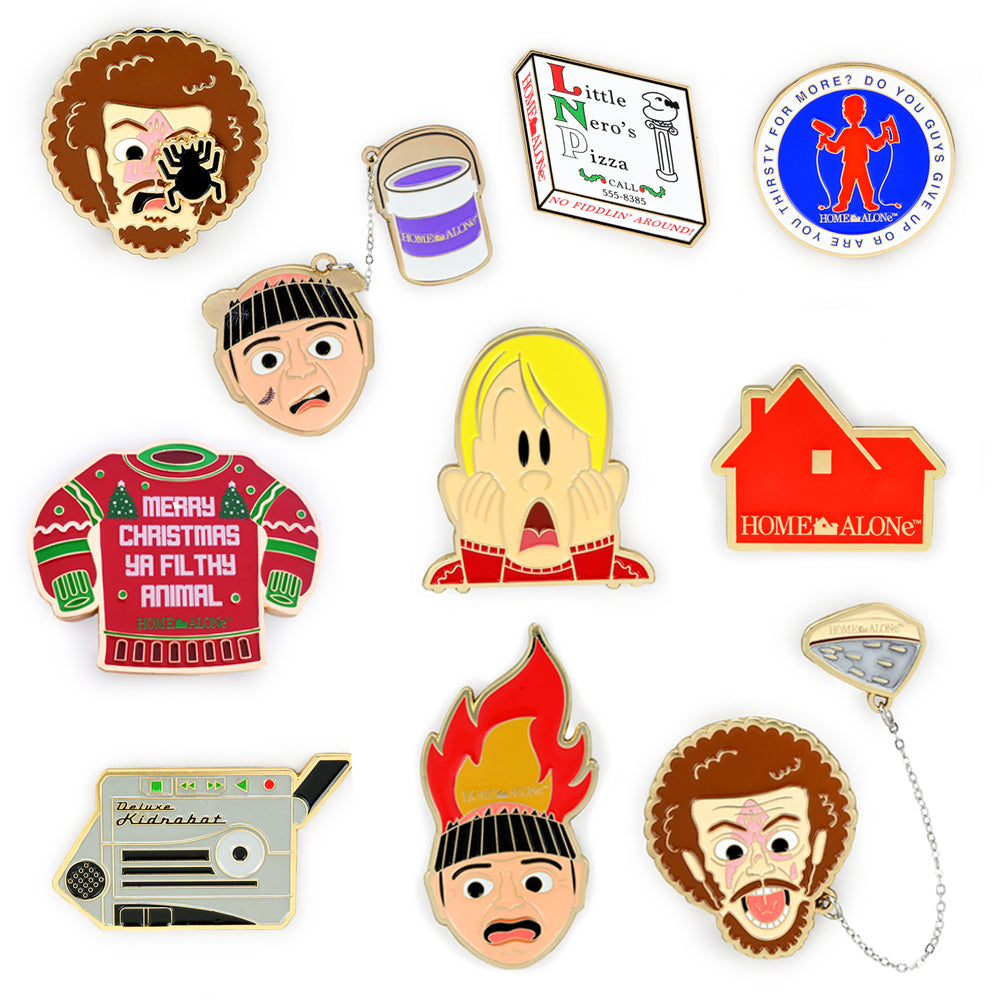 Kidrobot x Home Alone 30th Anniversary Enamel Pins - Kidrobot - Shop Designer Art Toys at Kidrobot.com