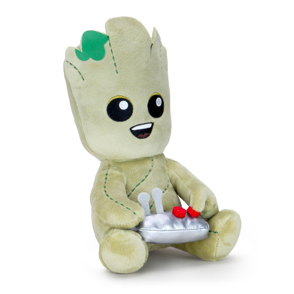 Marvel Guardians of the Galaxy Video Gamer Teen Groot Phunny Plush - Kidrobot - Designer Art Toys