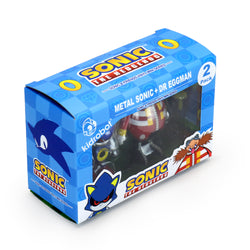 Sonic the Hedgehog 3" Vinyl Figure Dr. Robotnic and Metal Sonic 2-Pack (PRE-ORDER) - Kidrobot - Designer Art Toys