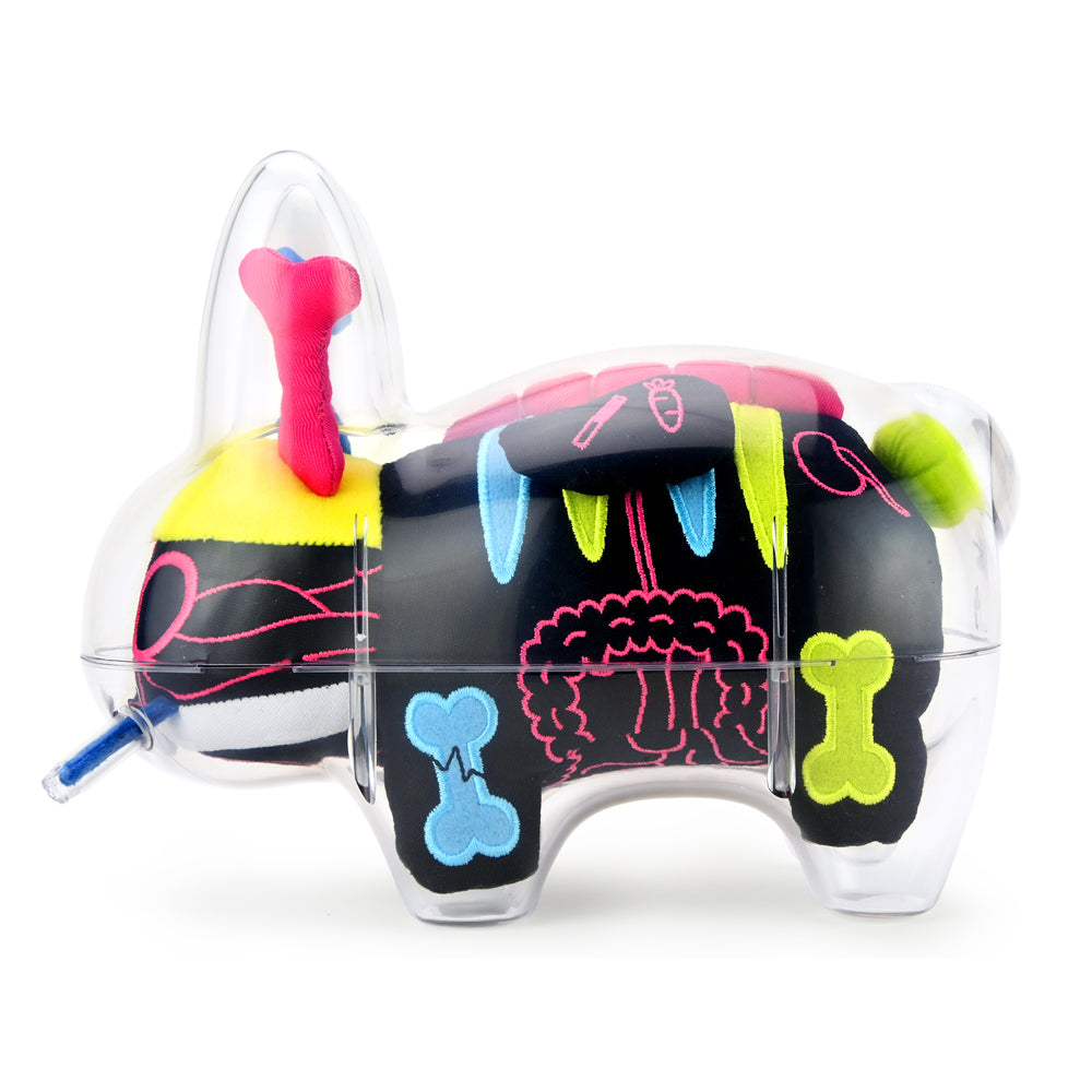 The Visible Labbit 7" Art Toy by Frank Kozik - Kidrobot Exclusive Neon Edition (PRE-ORDER) - Kidrobot