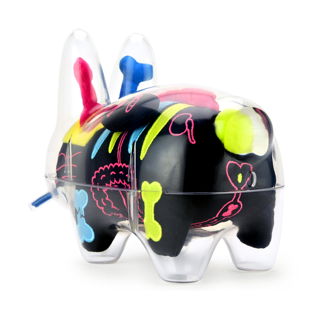 The Visible Labbit 7" Art Toy by Frank Kozik - Kidrobot Exclusive Neon Edition (PRE-ORDER) - Kidrobot