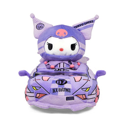 Hello Kitty® and Friends Tokyo Speed Racer Kuromi 13" Interactive Plush (PRE-ORDER) - Kidrobot - Shop Designer Art Toys at Kidrobot.com