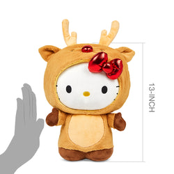 Hello Kitty® Reindeer 13" Interactive Plush (PRE-ORDER) - Kidrobot - Shop Designer Art Toys at Kidrobot.com