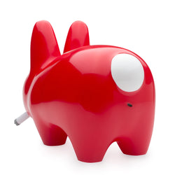 Smorkin Labbit 10" Vinyl Figure by Frank Kozik - Lustre Gloss Red Edition (PRE-ORDER) - Kidrobot