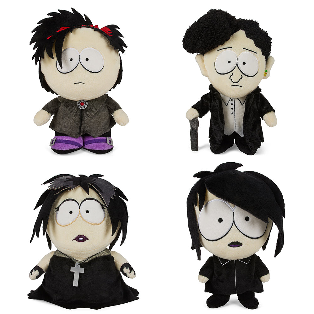 South Park Goth Kids 8 Phunny Plush 4-Pack Bundle (PRE-ORDER) - Kidrobot