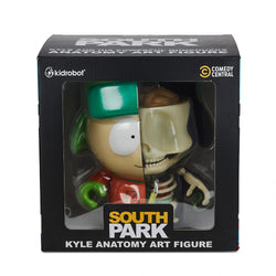 South Park Anatomy Kyle 8" Vinyl Art Figure (PRE-ORDER) - Kidrobot - Shop Designer Art Toys at Kidrobot.com