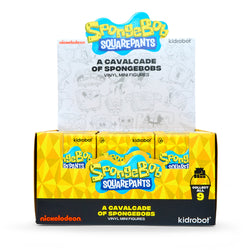 Cavalcade of SpongeBob SquarePants 3" Vinyl Mini Figures - Kidrobot