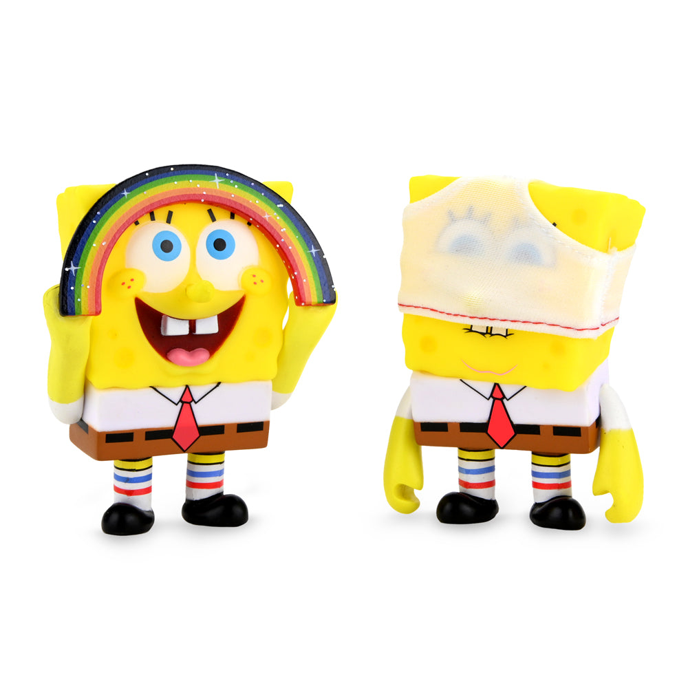 Imaginaaation SpongeBob SquarePants & SpongeBob UnderPants Vinyl Figure 2-Pack - Kidrobot - Shop Designer Art Toys at Kidrobot.com