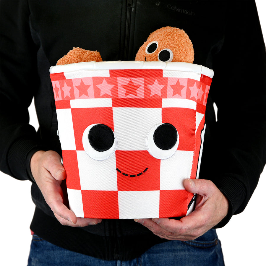 Yummy World Bertha Bucket of Fried Chicken Interactive Plush - Kidrobot