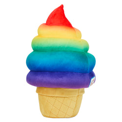 Yummy World Rainbow Soft Serve Sally Ice Cream Cone Plush - Kidrobot - Shop Designer Art Toys at Kidrobot.com