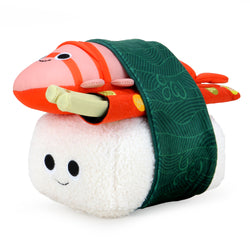 Yummy World Bubba the Shrimp Nigiri Sushi Interactive Plush - Kidrobot - Shop Designer Art Toys at Kidrobot.com