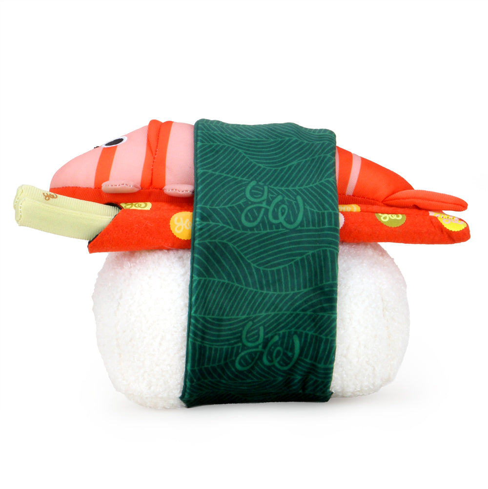 Yummy World Bubba the Shrimp Nigiri Sushi Interactive Plush - Kidrobot - Shop Designer Art Toys at Kidrobot.com