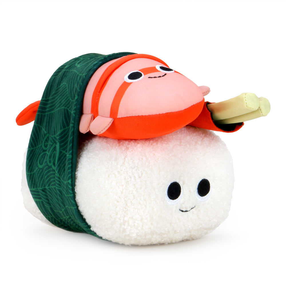 Yummy World Bubba the Shrimp Nigiri Sushi Interactive Plush - Kidrobot - Shop Designer Art Toys at Kidrobot.com