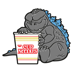 NYCC PRE-ORDER! Godzilla x Nissin Cup Noodles® Lanyard and Pin Set (2022 Con Exclusive) - Kidrobot