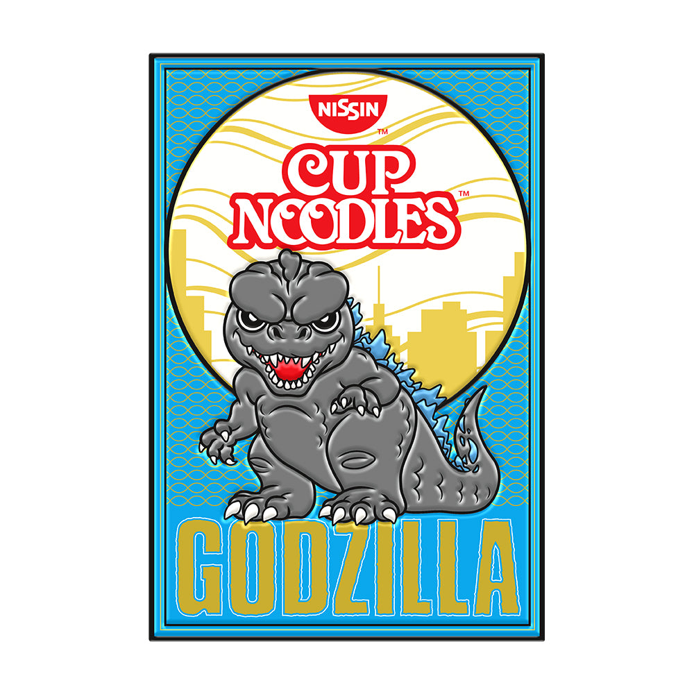 NYCC PRE-ORDER! Godzilla x Nissin Cup Noodles® Lanyard and Pin Set (2022 Con Exclusive) - Kidrobot