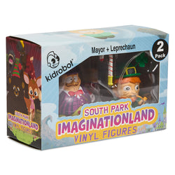 South Park Imaginationland Mayor and Leprechaun 3" Vinyl Figure 2-Pack - Kidrobot - Shop Designer Art Toys at Kidrobot.com