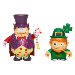 South Park Imaginationland Mayor and Leprechaun 3" Vinyl Figure 2-Pack - Kidrobot - Shop Designer Art Toys at Kidrobot.com