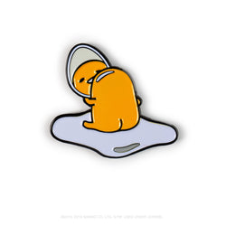 Gudetama Eggstra Lazy Enamel Pin Series by Kidrobot x Sanrio - Kidrobot - Designer Art Toys