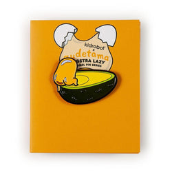 Gudetama Eggstra Lazy Enamel Pin Series by Kidrobot x Sanrio - Kidrobot - Designer Art Toys