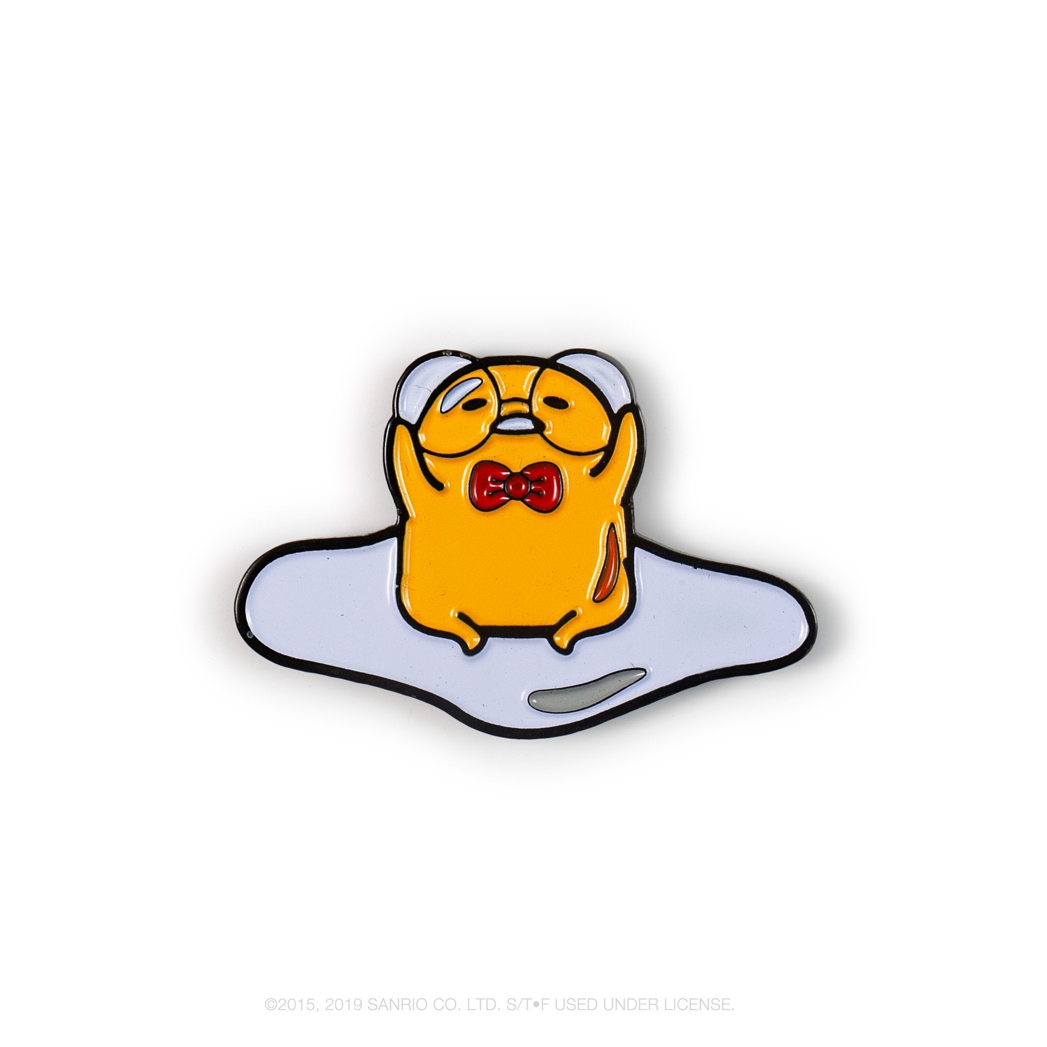 Gudetama Eggstra Lazy Enamel Pin Series by Kidrobot x Sanrio - Kidrobot - Designer Art Toys