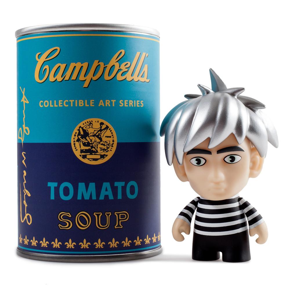 Andy Warhol Campbell's Soup Can Mystery Warhol Art Figure Series - Kidrobot - Designer Art Toys