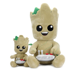 Marvel Guardians of the Galaxy Video Gamer Teen Groot HugMe Plush - Kidrobot - Designer Art Toys