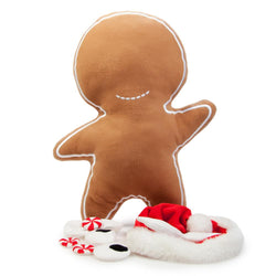 Yummy World Large Gingerbread Jimmy Christmas Cookie Interactive Plush - Kidrobot - Designer Art Toys