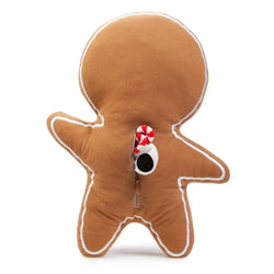 Yummy World Large Gingerbread Jimmy Christmas Cookie Interactive Plush - Kidrobot - Designer Art Toys