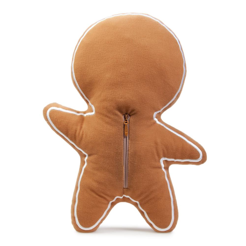 Yummy World Large Gingerbread Jimmy Christmas Cookie Interactive Plush - Kidrobot - Designer Art Toys