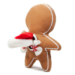 Yummy World Large Gingerbread Jimmy Christmas Cookie Interactive Plush - Kidrobot - Designer Art Toys