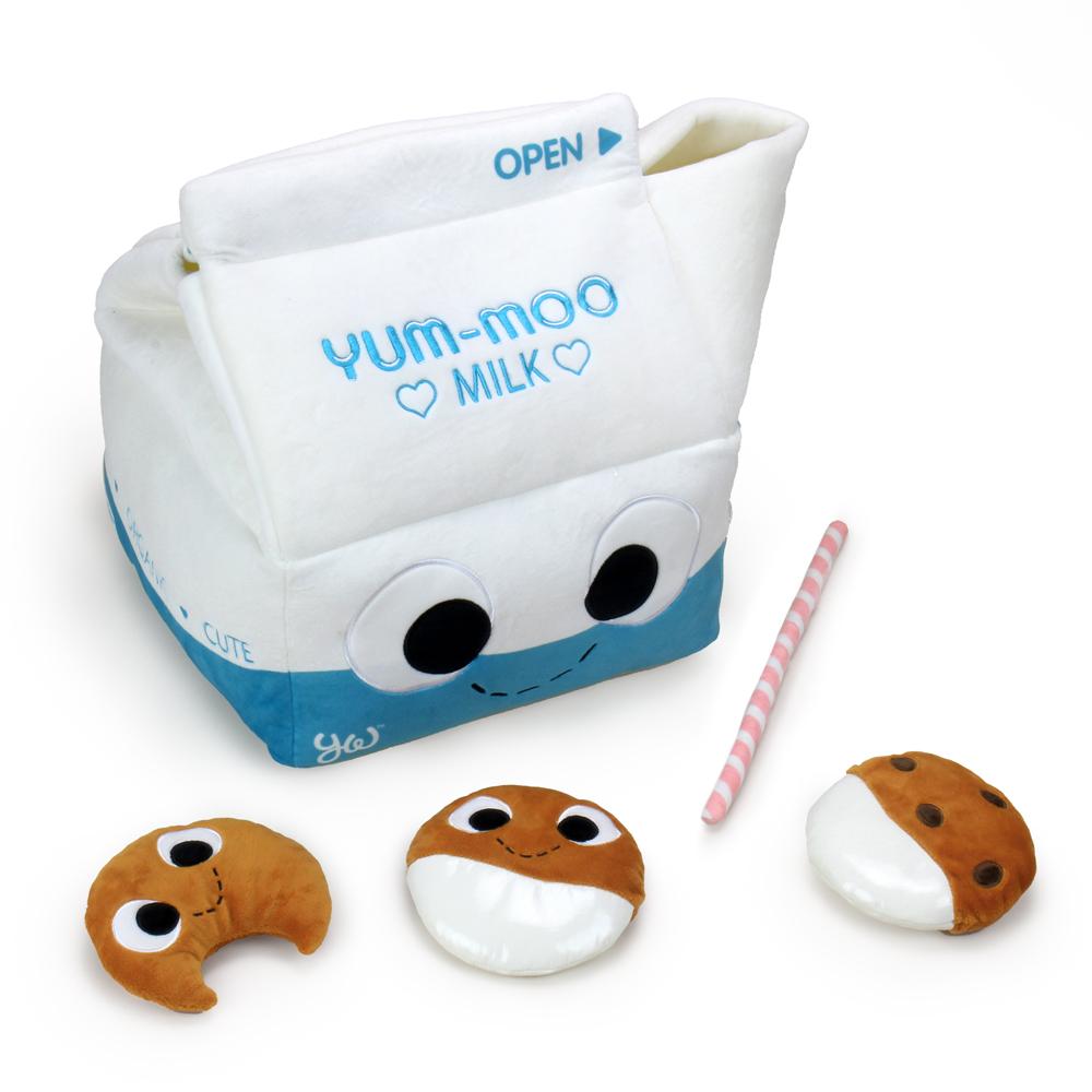 Yummy World Milk and Cookies Plush - Kidrobot - Designer Art Toys