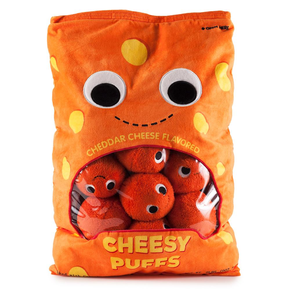 Yummy World XL Cheesy Puffs Interactive Food Plush