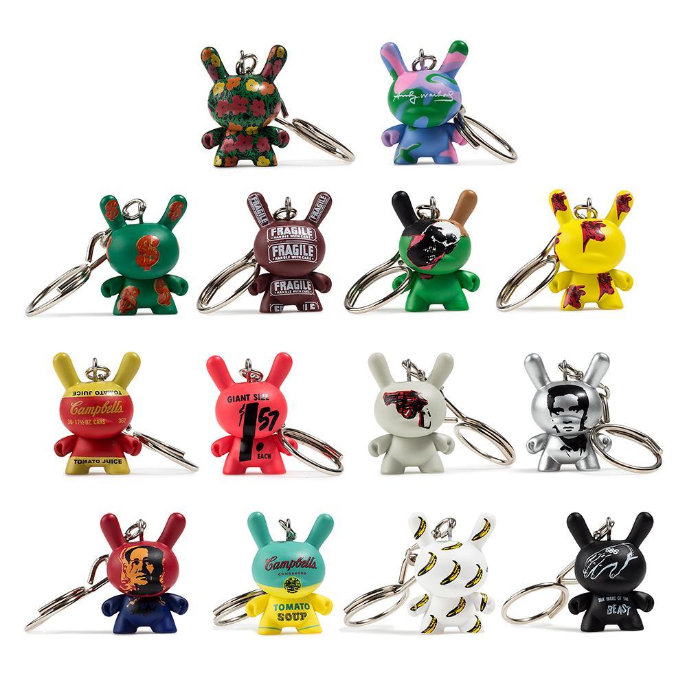 Kidrobot x Andy Warhol Dunny Art Figure Keychain Series