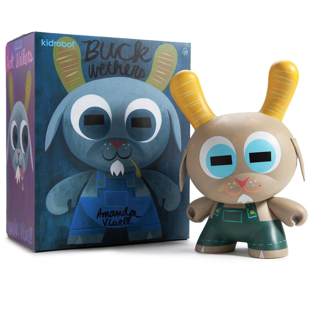 Buck Wethers 8" Dunny by Amanda Visell - Kidrobot - Designer Art Toys