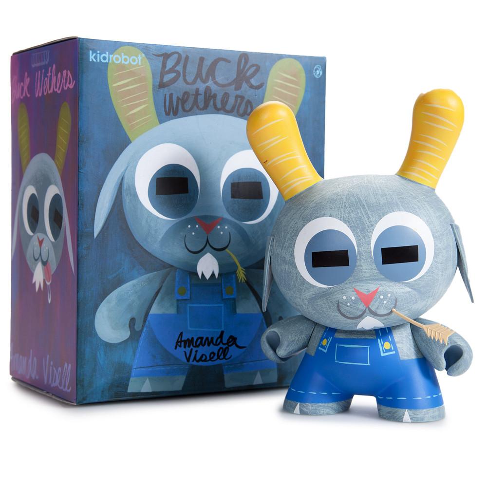 Buck Wethers 8" Dunny by Amanda Visell - Kidrobot - Designer Art Toys