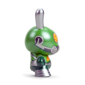 Dairobo-B Mecha Half Ray 5" Dunny by Dolly Oblong - Kidrobot.com Exclusive Green Edition - Kidrobot - Designer Art Toys