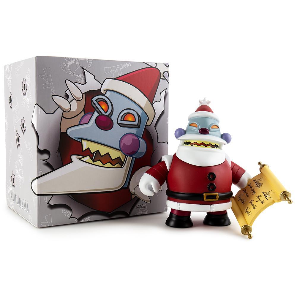 Futurama Robot Santa Claus "Nice" Art Figure by Kidrobot - Kidrobot - Designer Art Toys