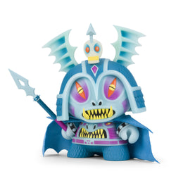 Harbinger 8" Dunny Art Figure by Martin Ontiveros - GID Blue Edition - Kidrobot - Designer Art Toys